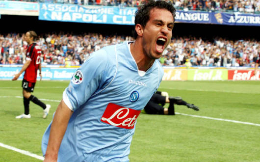 Garic esulta dopo il 3° gol