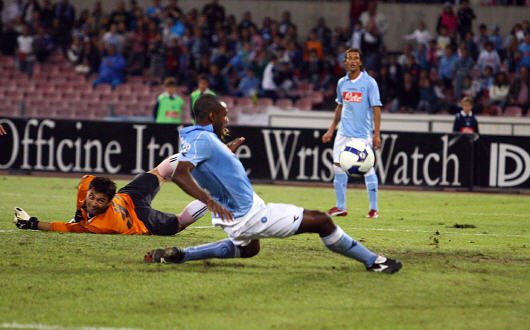 Il gol di Zalayeta