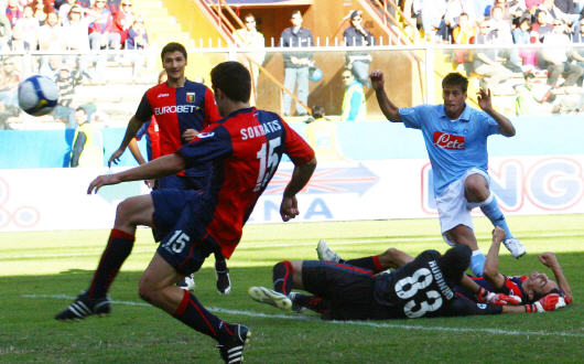 Il gol di Denis