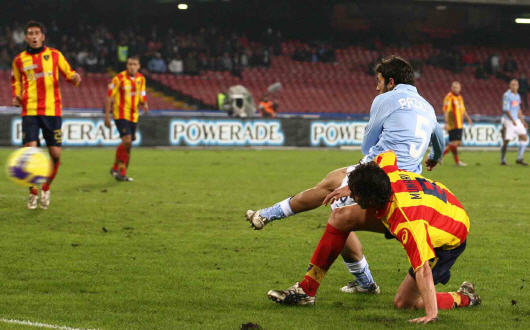 Il 2° gol ad opera di Pazienza 