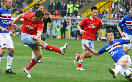 Ill 2° gol, realizzato da Denis