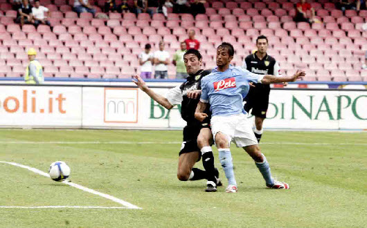 Il 3° gol, segnato da Pià