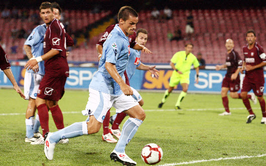 Il 1° gol, realizzato da Maggio