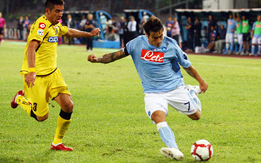 Lavezzi in azione