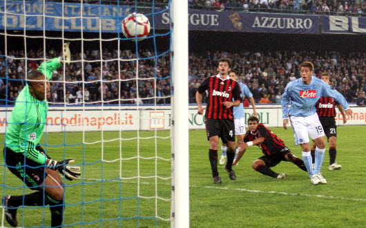 Il gol di Denis