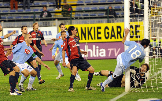 Il gol di Bogliacino del pareggio.