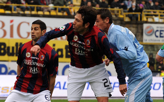 Rinaudo nell'azione del gol