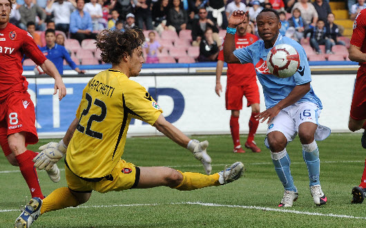 Zuniga fallisce il gol