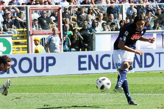 Il 1° gol di Cavani