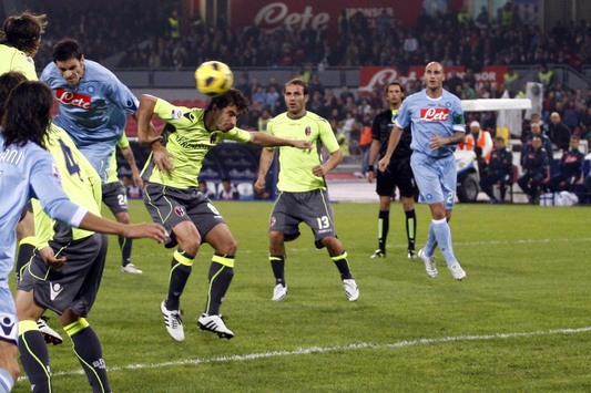 Il 1° gol, realizzato da Maggio