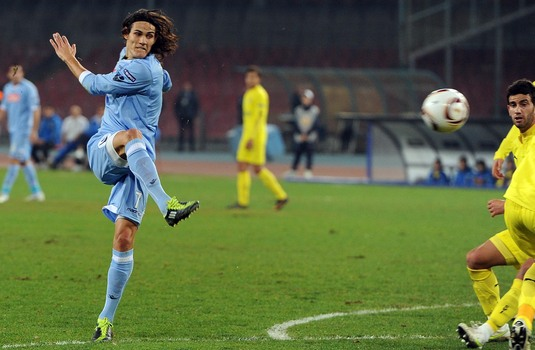 Un tiro di Cavani