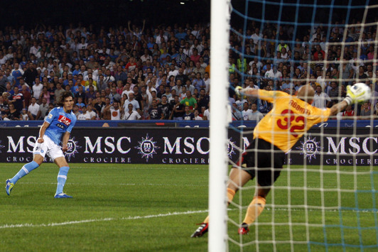 Il 2° gol di Cavani