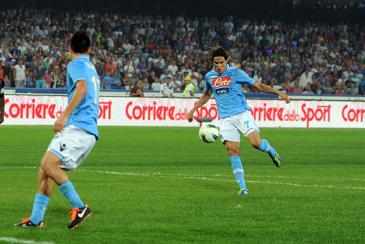 Il 3° gol di Cavani
