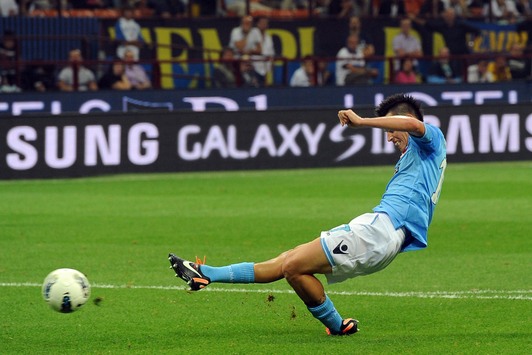 Il gol di Hamsik del definitivo 0-3