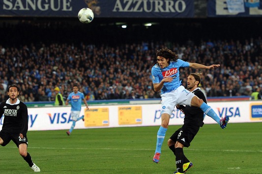 Il gol do Cavani