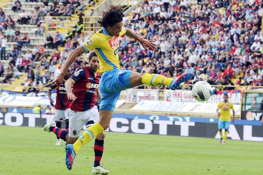 Un tiro di Cavani