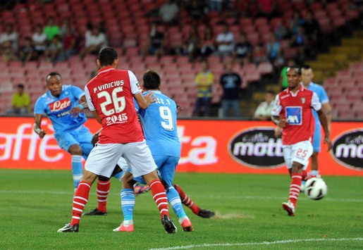 Il 3° gol realizzato da Zuniga