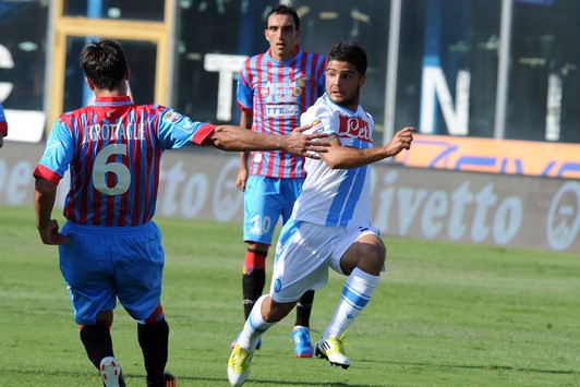 Insigne in azione