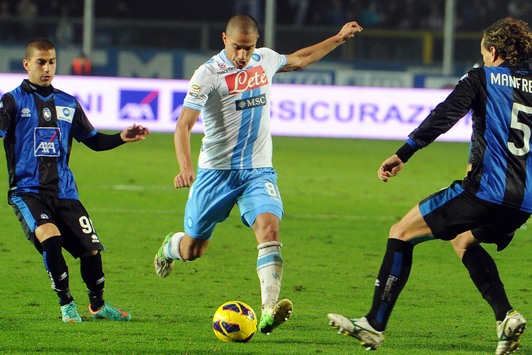 Inler in azione