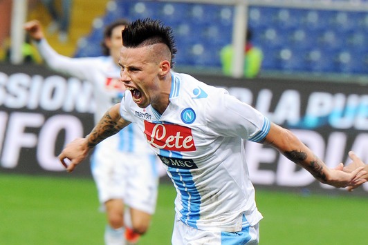 Il gol di Hamsik del 2-3