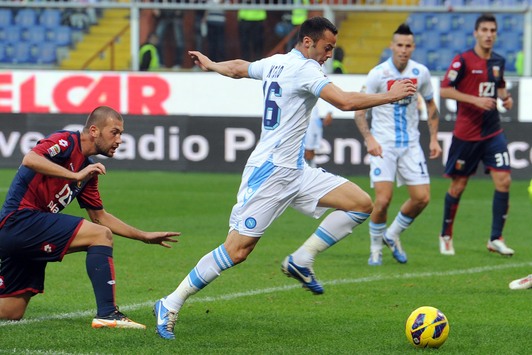 Il gol di Mesto del mimentaneo primo pareggio