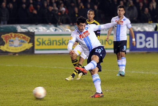 Il gol di Dzemaili