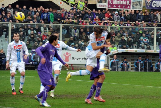 Il gol di Cavani