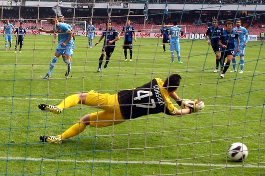 Il 1° gol di Cavani
