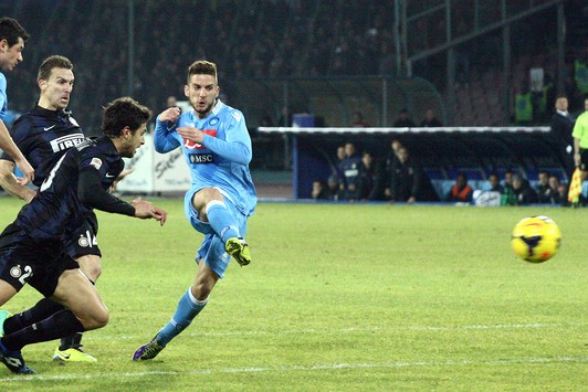 Il gol di Merterns