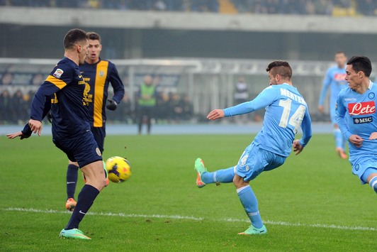 Il gol di Mertens
