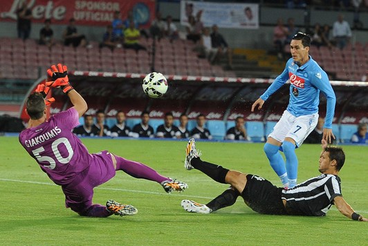 Il gol di Callejon