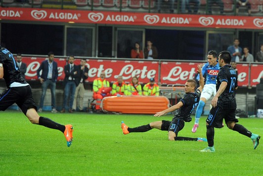 Il 1~{B0~} gol di Callejon