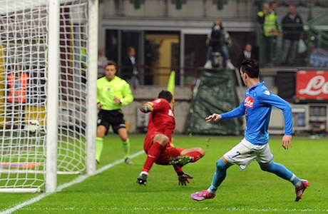 Il 2~{B0~} gol di Callejon