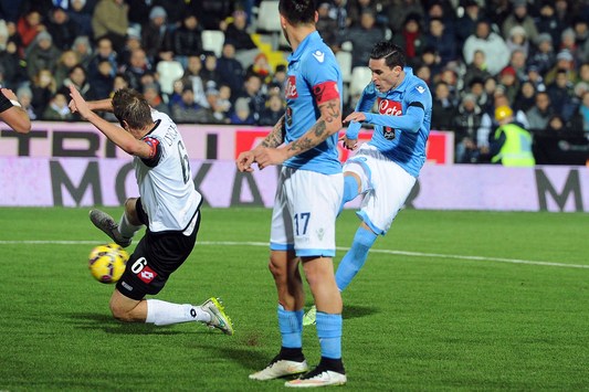 Il gol di Callejon