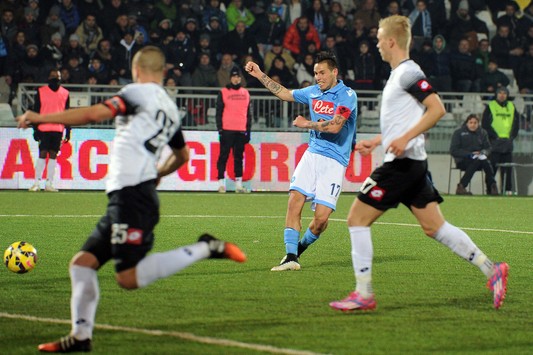 Il gol di Hamsik