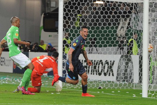 Il 2~{B0~} gol di Hamsik