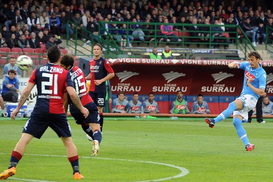 Il gol di Gabbiadini