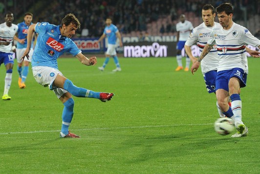 Il gol di Gabbiadini