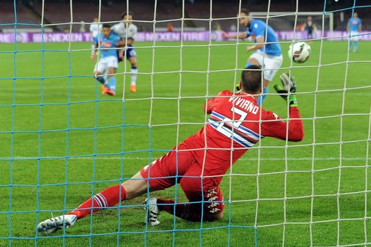 Il gol di Higuain su rigore