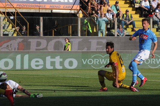 Il gol di Gabbiadini