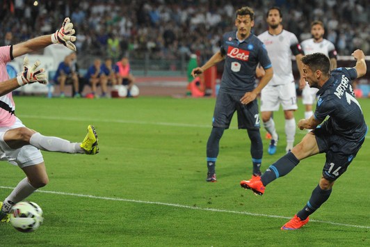 Il 1~{B0~} gol di Mertens
