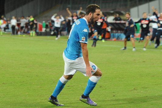 L'esuiltanza di Higuain