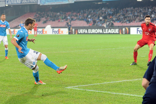 Il primo gol di Gabbiadini