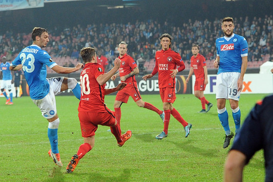 Il secondo gol di Gabbiadini