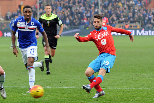 Il gol di Mertens