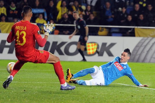 Uk nabcato gol di Callejon