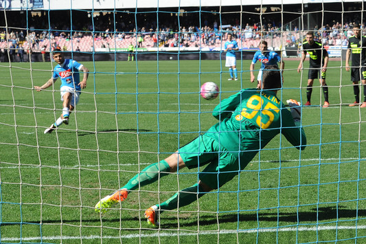 Il 2~{B0~} gol di Insigne