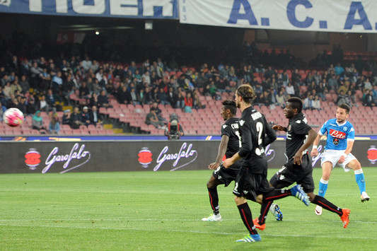 Il 3~{B0~} gol di Merten