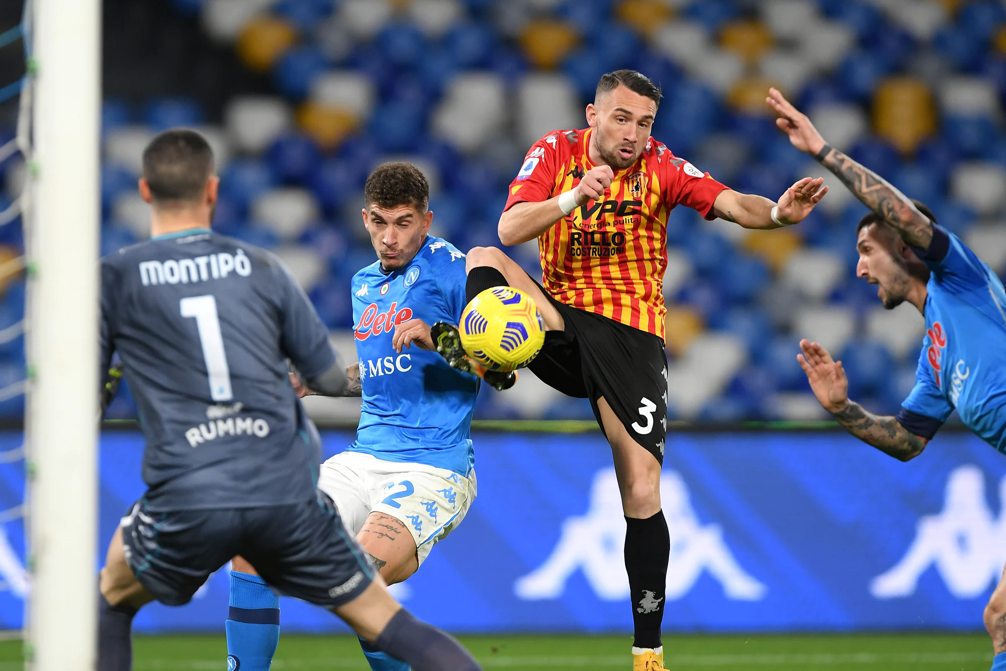 Il gol di Politano